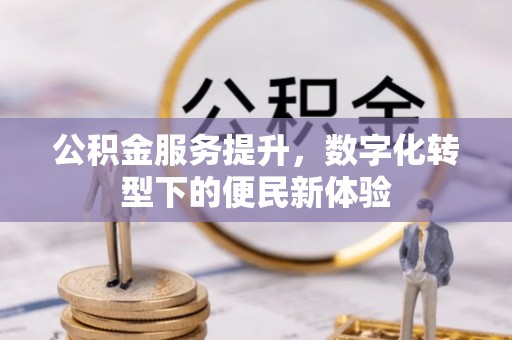 丰满公积金服务提升，数字化转型下的便民新体验