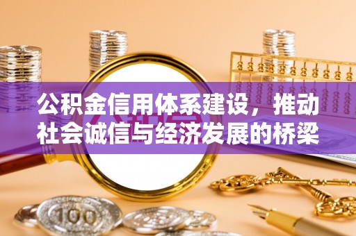 丰满公积金信用体系建设，推动社会诚信与经济发展的桥梁