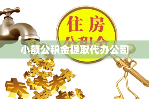 丰满小额公积金提取代办公司